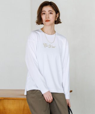 23区 【~6/28まで受注生産】カスタマイズ 立体刺繍 長袖 Tシャツ
