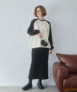 WEGO 【大好評により再入荷！】USPOLOだぼそでカラーロンT 柄4