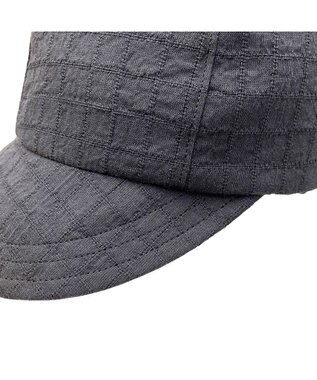 林八百吉商店 un chapeau  編上げキャップ チャコール