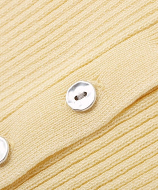 earth music&ecology バイカラーヘンリーネックニットプルオーバー Light Yellow