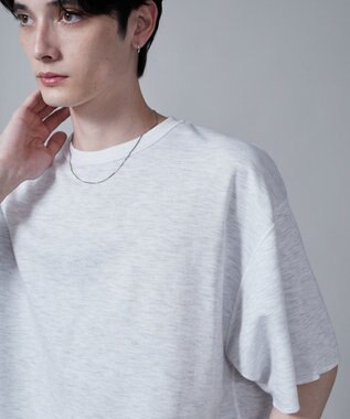 WEGO 【ユニセックス着用アイテム/リバーシブル】リバーシブルワンポイントT（S） オフホワイト