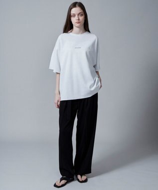 WEGO 【ユニセックス着用アイテム/リバーシブル】リバーシブルワンポイントT（S） オフホワイト