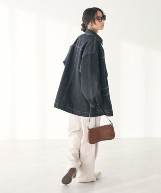 CRAFT STANDARD BOUTIQUE デニム裏キルトコート Black