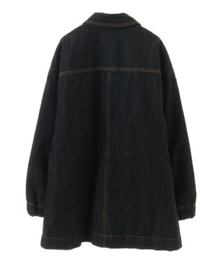 CRAFT STANDARD BOUTIQUE デニム裏キルトコート Black