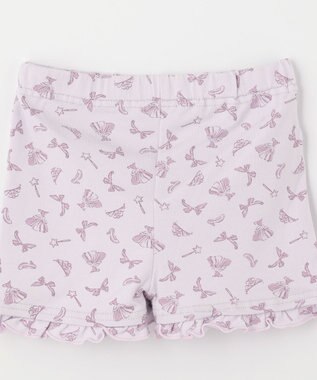 ANY KIDS 1分丈スパッツ ラベンダー系プリンセス