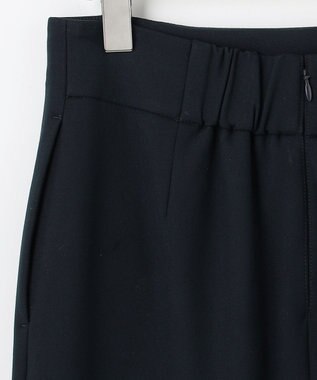 #Newans 【セレモニーにも】〈亀恭子さんコラボ〉美シルエットロングタイトスカート ネイビー