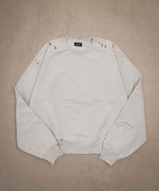 WEGO ショートダメージプルオーバー