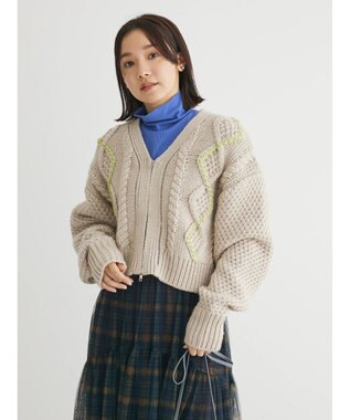 Green Parks ＫＢＦ　ハンドステッチケーブルＺＩＰアウター Light Gray