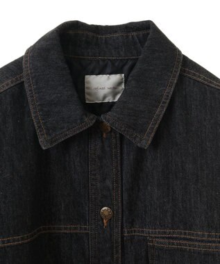 CRAFT STANDARD BOUTIQUE デニム裏キルトコート Black