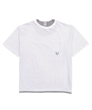 WEGO マイクロボーダーワッフルフェイクT