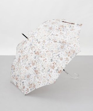 AURORA 【 JILL STUART（ジル スチュアート）】ヴィンテージフラワープリント雨傘(長傘)