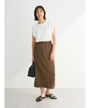 Green Parks ・ＳＵＧＡＲ　ＳＰＯＯＮ【ＣＯＯＬ】フレンチスリーブＴＥＥ Off White