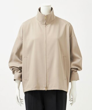 23区 【エステータ】ライトダブルクロス ブルゾン グレージュ