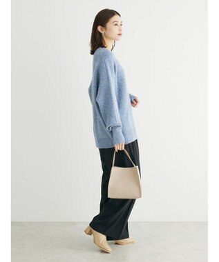 Green Parks ・Ｐｅｔｉｔ　Ｆｌｅｕｒ　ラメ＆スパンコールニット Blue