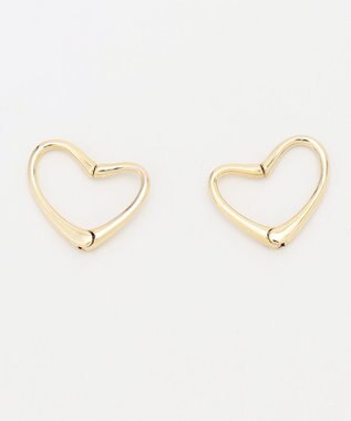 23区 【CLASSY.6月号掲載/WEB限定】2WAY ハート イヤリング ゴールド系