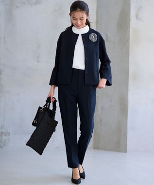 組曲 キルティングトートサブバッグ ブラック系