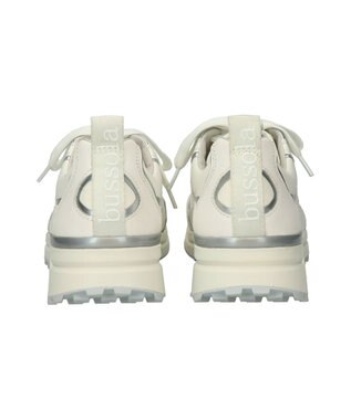 INTER-CHAUSSURES 【BUSSOLA】レースアップスニーカー ホワイト
