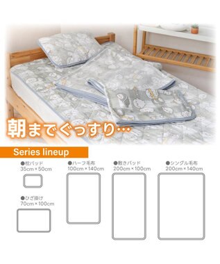 Mother garden しろたん 枕パッド 《お友達柄》 0