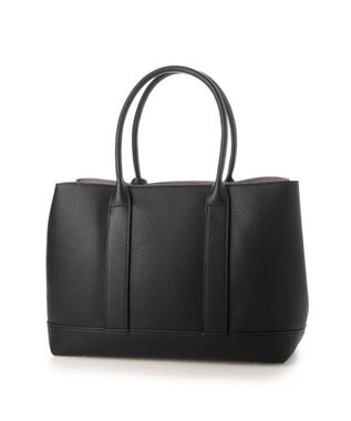 UNBILLION cachecache ショルダー付きパーテーション合成皮革トートL ブラック