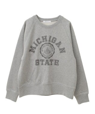 AMERICAN HOLIC ＭＩＣＨＩＧＡＮ　ラグランスウェット Light Gray Mixture