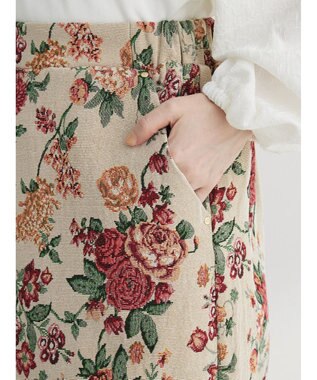 Green Parks ・ｆｕｒｒｙ　ｒａｔｅ　ゴブランスカート Red