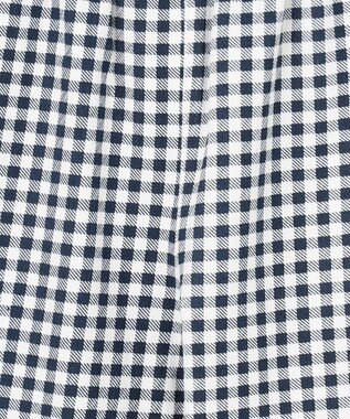 ANY KIDS 【洗濯機可能/接触冷感】ひんやり カットソーパンツ ネイビー（ギンガムチェック）