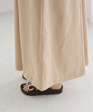 WEGO 【ANGIE VINTAGE】バックベルトジャンパースカート ベージュ