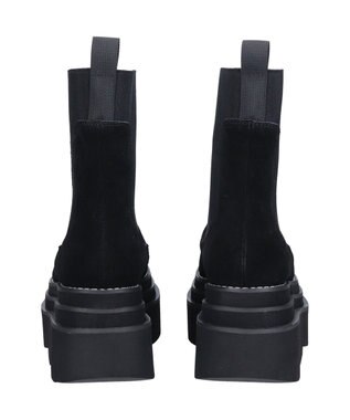 Bridget Birkin 【PARADIS COULEUR】ボリュームソールサイドゴアブーツ ブラックスウェード