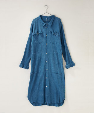 crêprie tsumori chisato creperie INDIGO SHIRT ONEPIECE クレプリ インディゴシャツワンピース