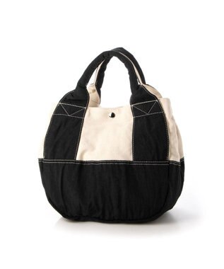 UNBILLION cachecache 製品洗いキャンバス×ナイロントートL ブラック