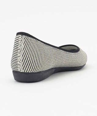 steppi 【洗える/撥水】  バイカラー ポインテッドパンプス ブラック系