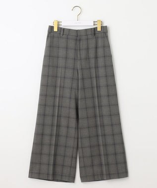 ANY SIS 【保温性あり/洗える】サーモ 2WAYストレッチ ワイドパンツ グレーベース