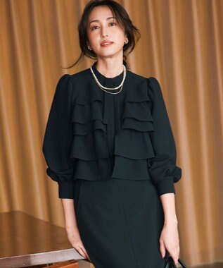 組曲 パール&メタルチェーンネックレス ゴールド系