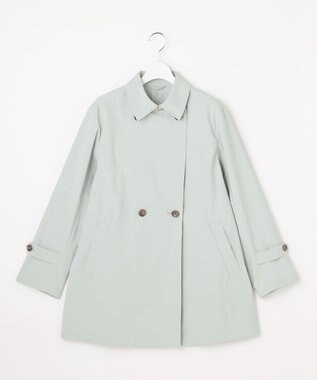 J.PRESS LADIES L Artirosa トレンチ コート スモーキーミント系