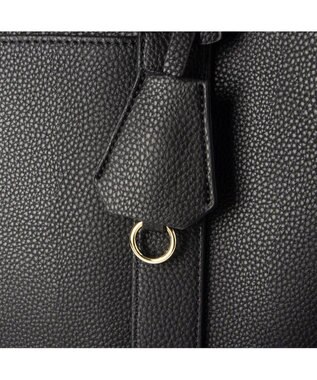 UNBILLION cachecache ショルダー付きパーテーション合成皮革トートL ブラック