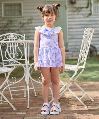 花柄×レース ワンピース水着 / ANY KIDS | ファッション通販