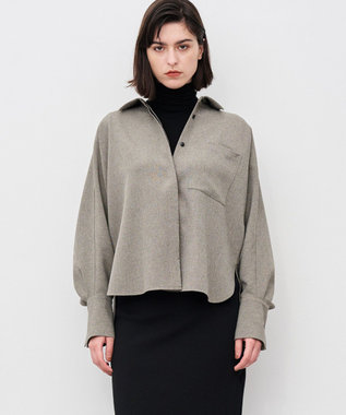 uncrave リヨセルカシミヤベア タートルトップス ブラック