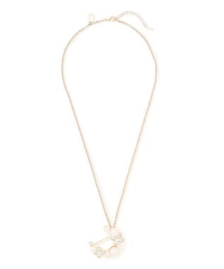 TOCCA WITH FLORA 2WAY BROOCH NECKLACE ブローチネックレス ゴールド系