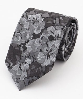  ペインティングフラワー　ネクタイ