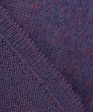 J.PRESS MEN 【J.PRESS ORIGINALS】Shaggy Dog Sweater Cardigan / Japan Made パープル系