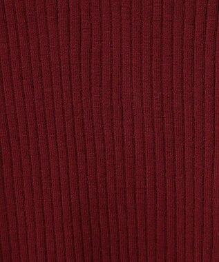 CRAFT STANDARD BOUTIQUE シアーニット長袖プルオーバー Bordeaux