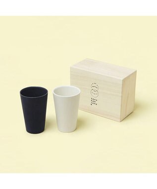 PRESENTERS ROOM 作山窯 / Sara Free cup カップ ペア 木箱入り(Cream・Navy）
