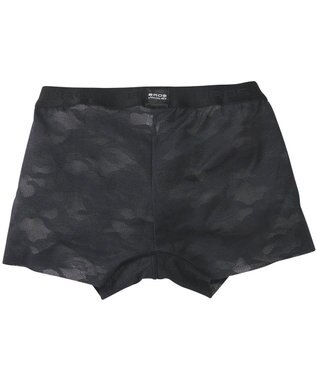 WACOAL MEN ボクサーパンツ 「レースボクサー」 通気性 フロント快適グラマラス 前閉じ GT3340 /ブロス バイ ワコールメン ブラック