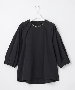 自由区 S 【Premium Collection】ビジュータフタ ブラウス ブラック