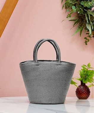 Tiaclasse 【新色追加】テーパードコロールバッグ グレー