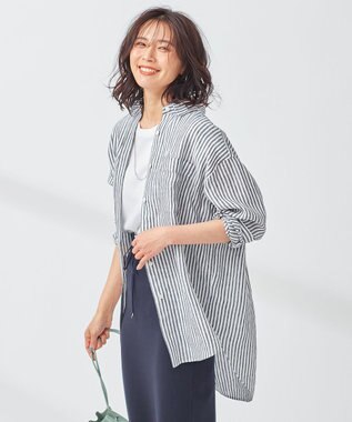 LIBECO ビッグシルエット ポケット シャツ / 23区 | ファッション通販