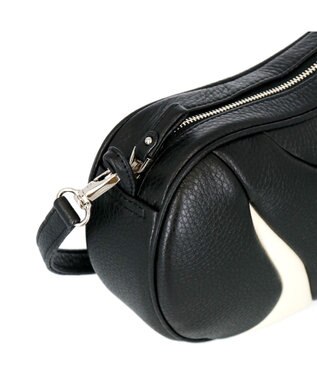 IBIZA アニマーダ　牛革　ショルダーバッグ(S)(パンダ) 黒