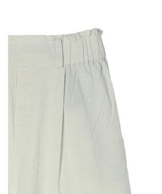 Green Parks インド 綿麻フロントタックパンツ Natural