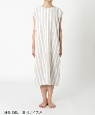 ワコール／睡眠科学 ワンピース ノースリーブ 綿100%(本体) レディース YNT148 睡眠科学／ワコール アイボリー