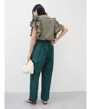 Green Parks ・ＳＵＧＡＲ　ＳＰＯＯＮ　ラッフルレイヤードＴシャツ Beige